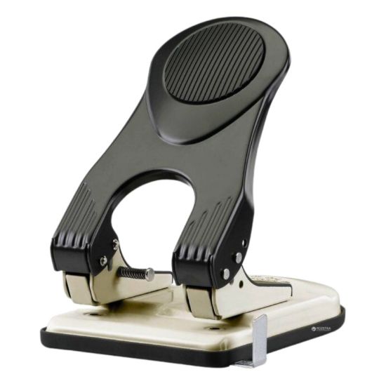 Poza cu Perforator Kangaro Perfo-60, 60 coli, metalic, negru