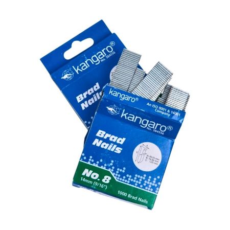 Poza cu Capse Tacker Kangaro NO-8, nr.8, tip cui, pentru TACKER TS-2313A, set 1000 buc