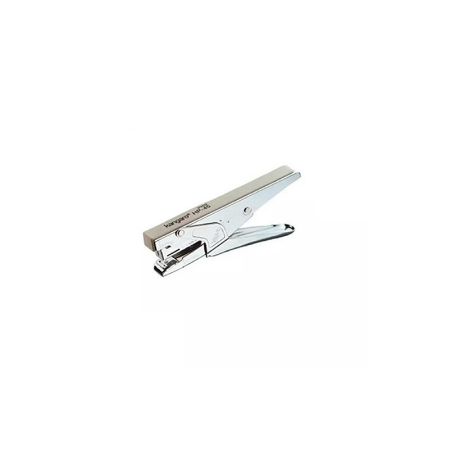 Poza cu Capsator tip cleste Kangaro HP-45, 24/6, 30 coli, 45mm, metalic, argintiu cu baza gri