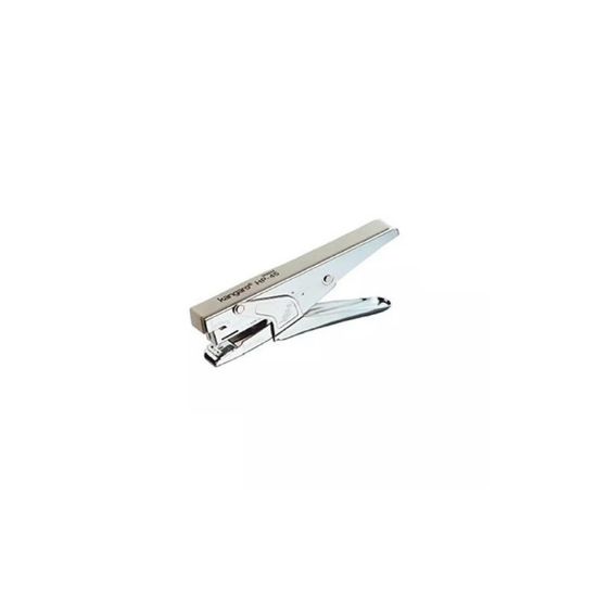 Poza cu Capsator tip cleste Kangaro HP-45, 24/6, 30 coli, 45mm, metalic, argintiu cu baza gri