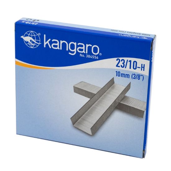 Poza cu Capse Kangaro 23/10-H, 23/10, 30 coli, set 1000 buc