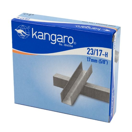 Poza cu Capse Kangaro 23/17-H, 23/17, 160 coli, set 1000 buc