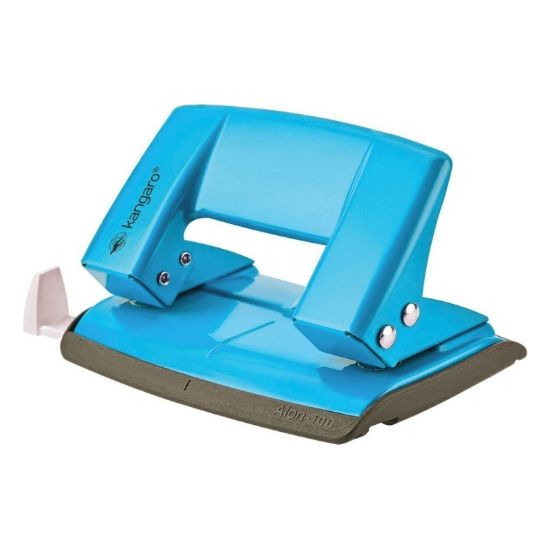 Poza cu Perforator Kangaro AION-10G, 10 coli, metalic, bleu