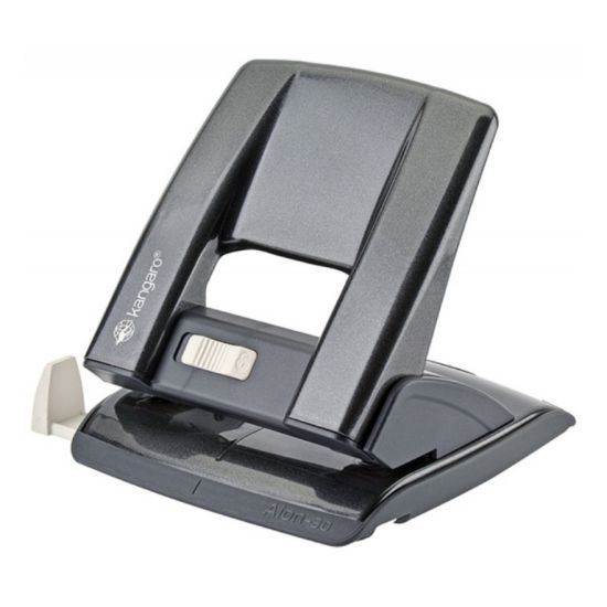Poza cu Perforator Kangaro AION-30, 30 coli, metalic, negru