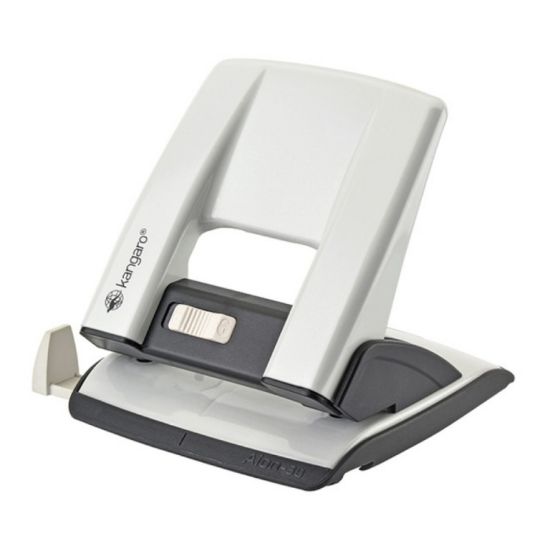Poza cu Perforator Kangaro AION-30, 30 coli, metalic, alb