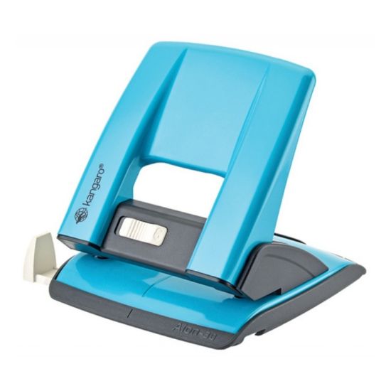 Poza cu Perforator Kangaro AION-30, 30 coli, metalic, bleu