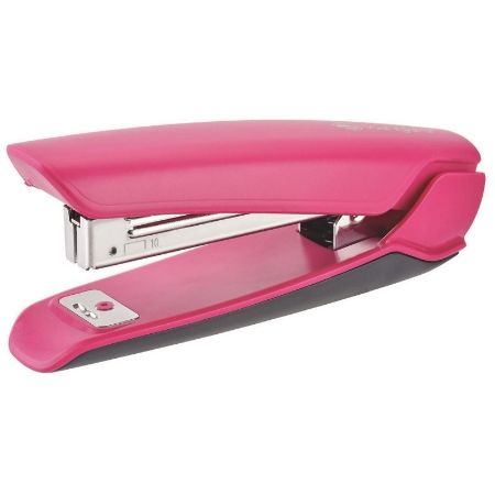 Poza cu Capsator Kangaro NOWA-10/S, nr.10, 15 coli, 60mm, plastic, roz fucsia, blister