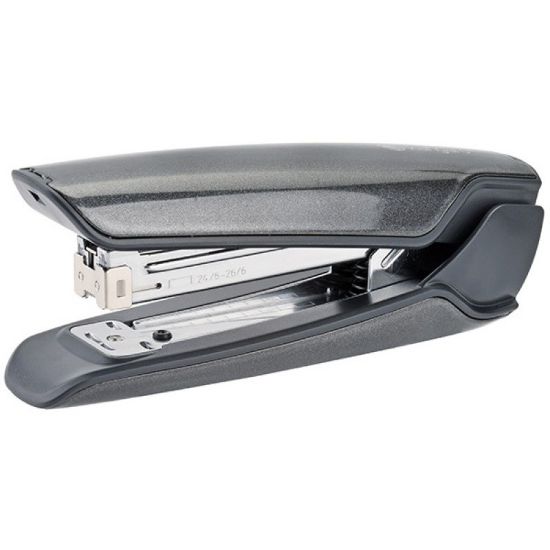 Poza cu Capsator Kangaro NOWA-335S/S, 24/6, 30 coli, 70mm, metalic, gri metalizat, blister