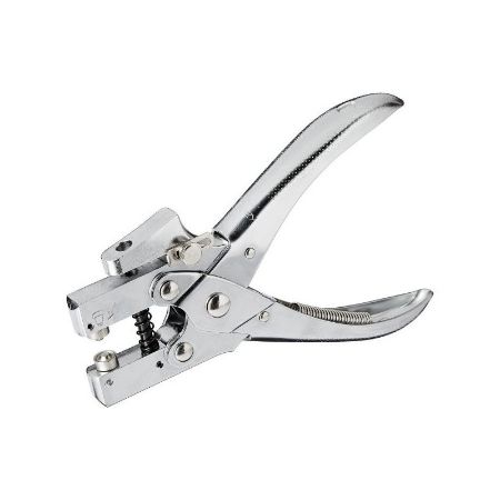 Poza cu Perforator Kangaro EP-20, 20 coli, 1 orificiu, aplicare nituri, metalic, argintiu, + 100 nituri