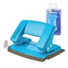Poza cu Perforator Kangaro AION-10G/S, 10 coli, metalic, albastru turqoise, blister