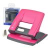 Poza cu Perforator Kangaro AION-20/S, 20 coli, metalic, roz fucsia, blister
