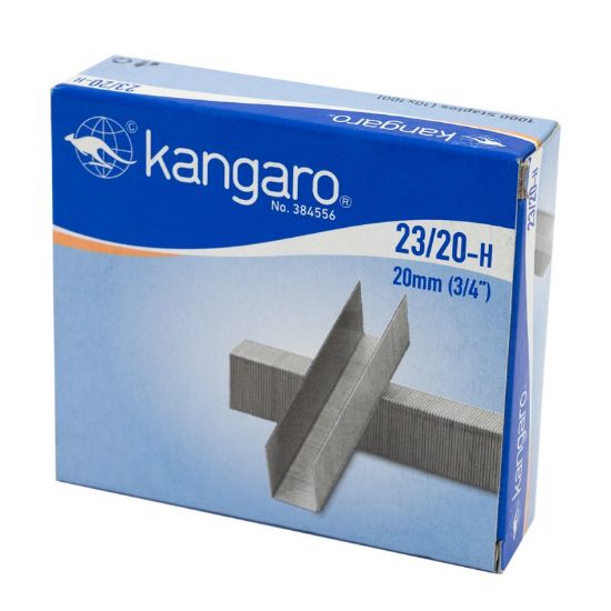 Poza cu Capse Kangaro 23/20-H, 23/20, 180 coli, set 1000 buc
