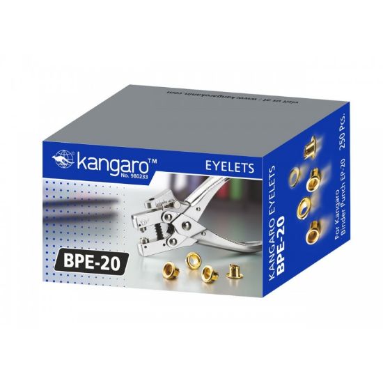 Poza cu Nit capsa Kangaro BPE-20, pentru perforator EP-20, auriu, cutie 250 buc
