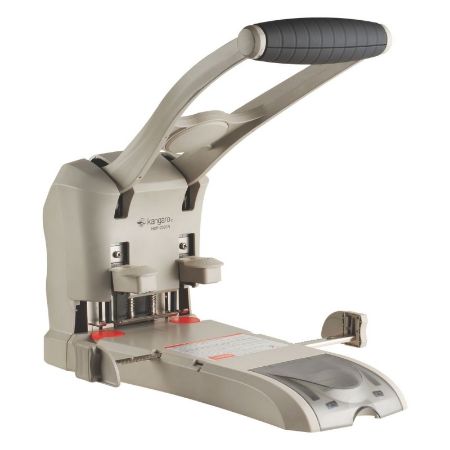 Poza cu Perforator Kangaro HDP-2320N, 300 coli, metalic, gri