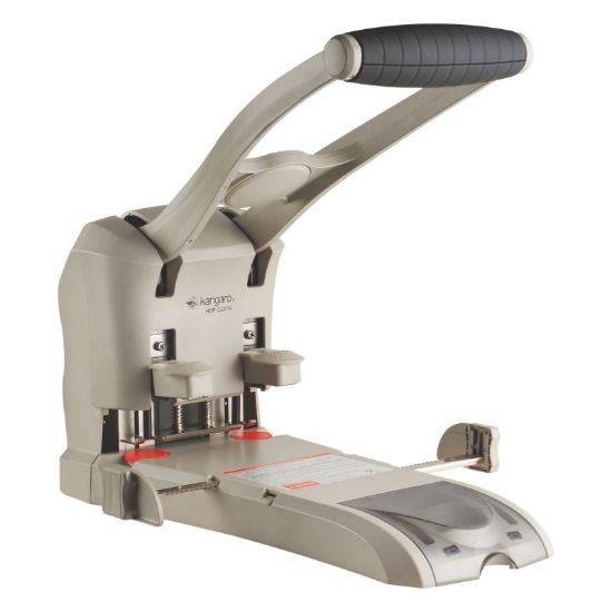Poza cu Perforator Kangaro HDP-2320N, 300 coli, metalic, gri