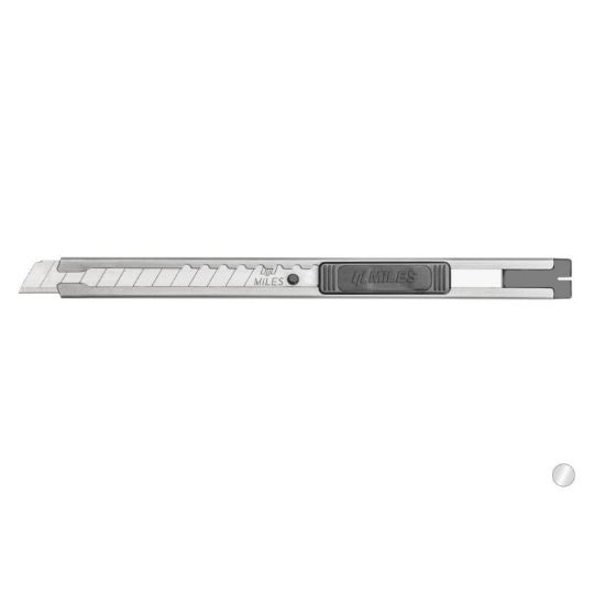 Poza cu Cutter Kangaro Miles SA903/Y, lama 9mm, metalic, profesional, argintiu
