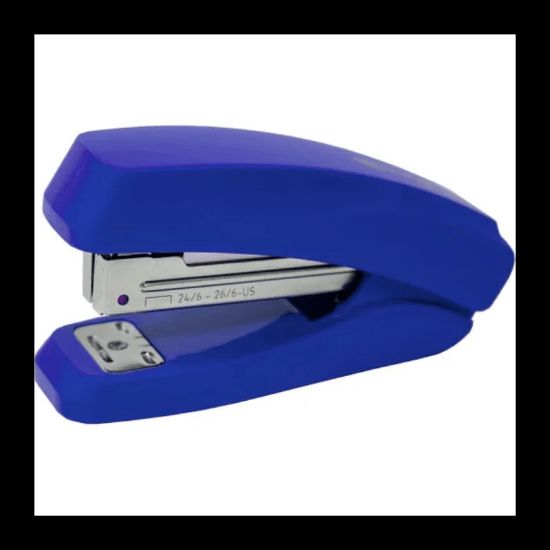 Poza cu Capsator Kangaro Executive ES-35P, 24/6 - 26/6, 15 coli, 48mm, plastic, albastru, blister
